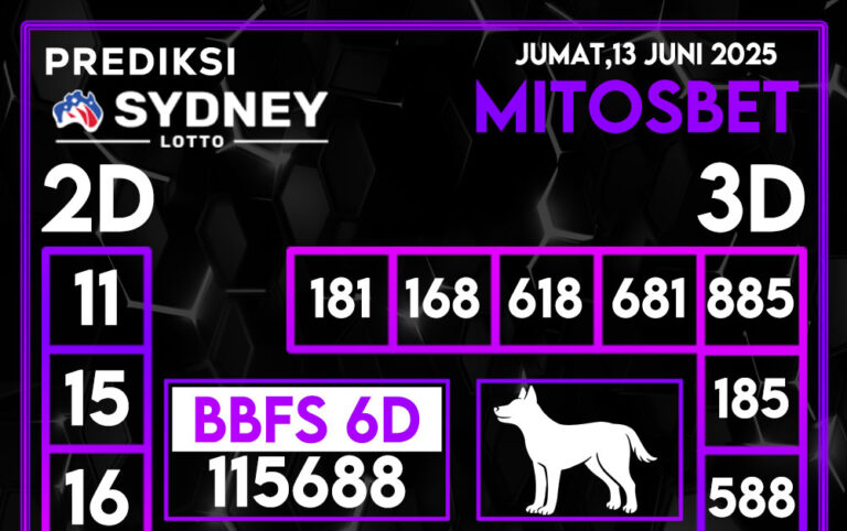 Prediksi SDY Hari Ini 13 Juni 2025