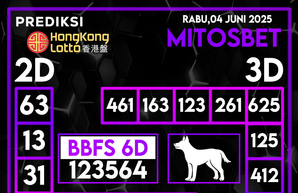 Prediksi HK Hari Ini 04 Juni 2025