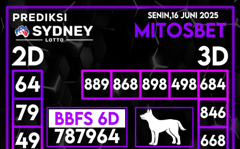 Prediksi SDY Hari Ini 16 Juni 2025