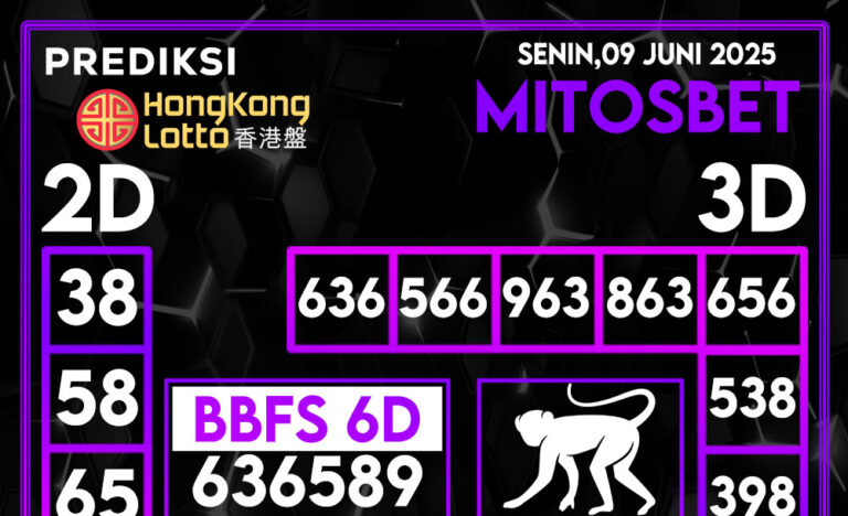 Prediksi HK Hari Ini 09 Juni 2025