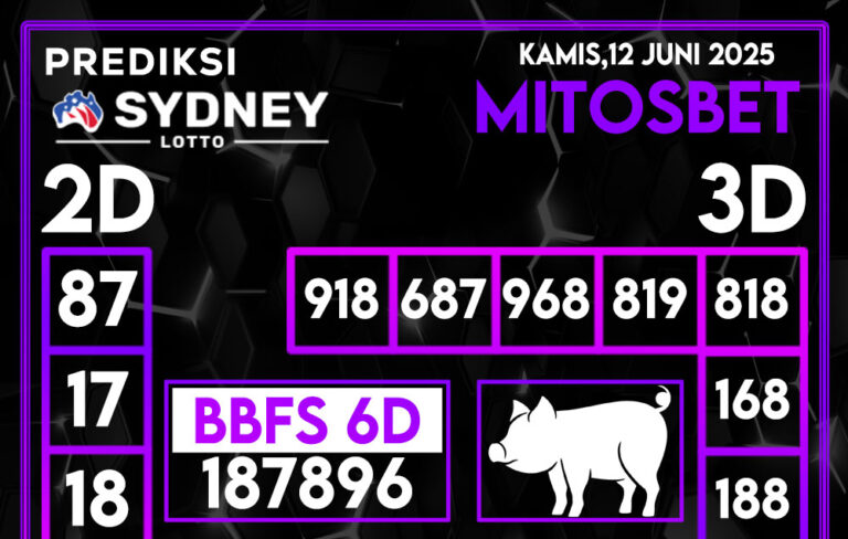 Prediksi SDY Hari Ini 12 Juni 2025