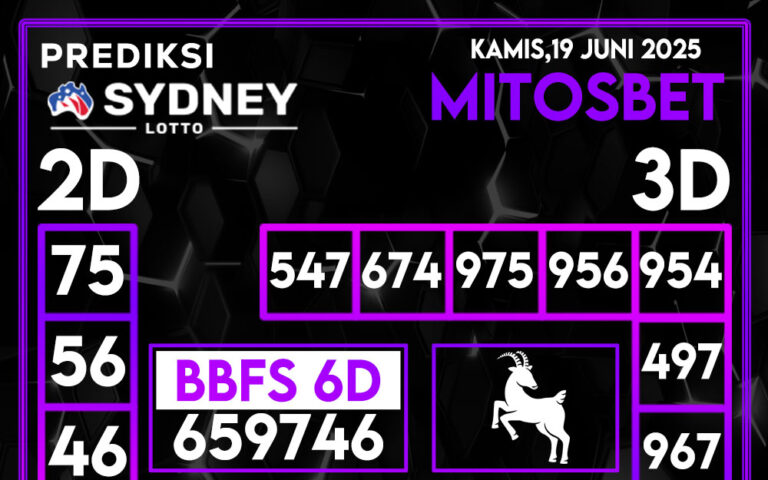 Prediksi SDY Hari Ini 19 Juni 2025