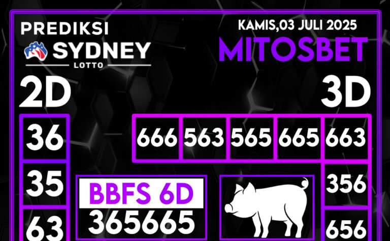 Prediksi SDY Hari Ini 03 Juli 2025