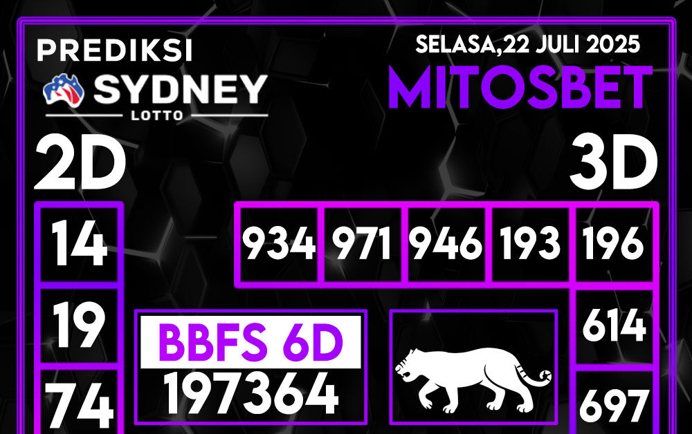 Prediksi SDY Hari Ini 22 Juli 2025