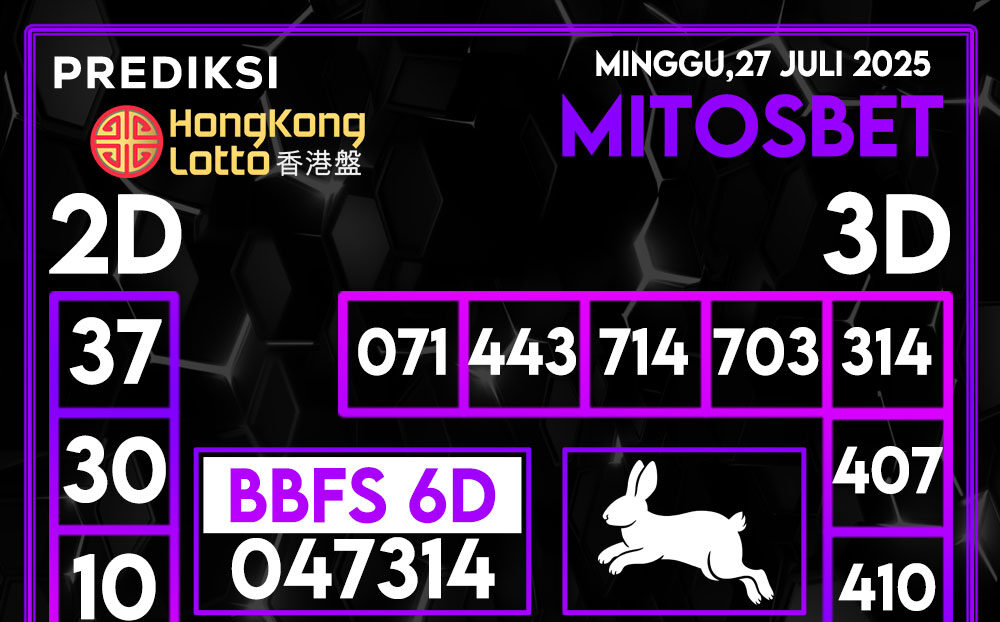 Prediksi HK Hari Ini 27 Juli 2025