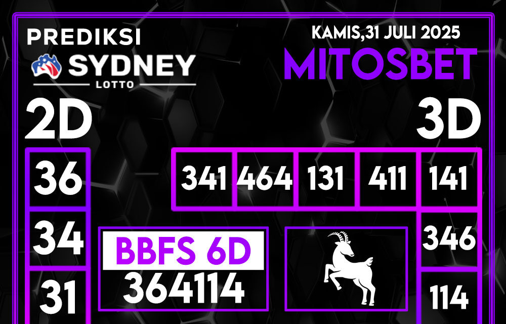 Prediksi SDY Hari Ini 31 Juli 2025