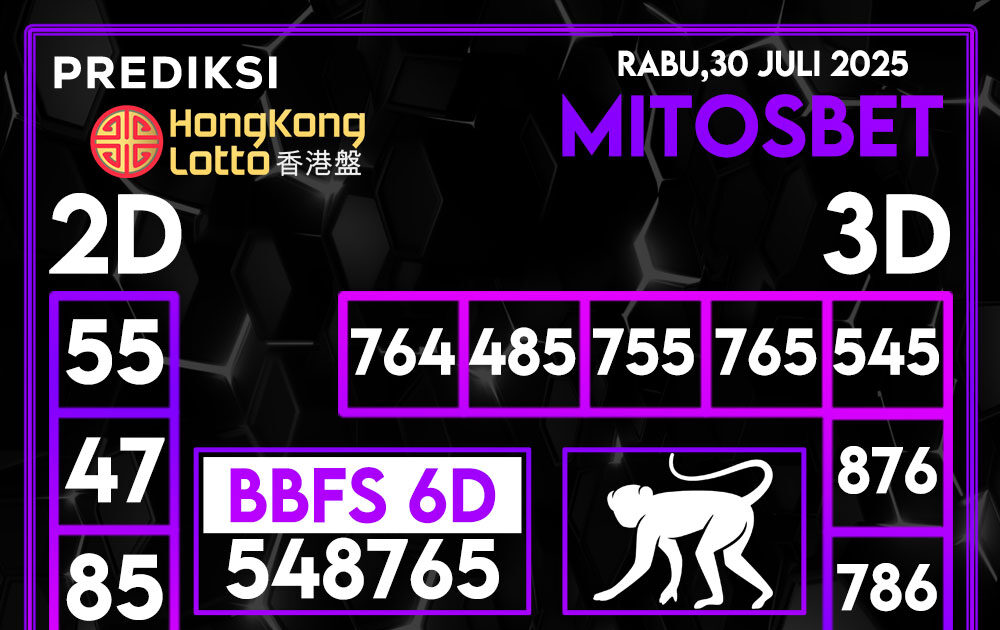 Prediksi HK Hari Ini 30 Juli 2025