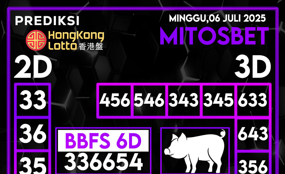Prediksi HK Hari Ini 06 Juli 2025