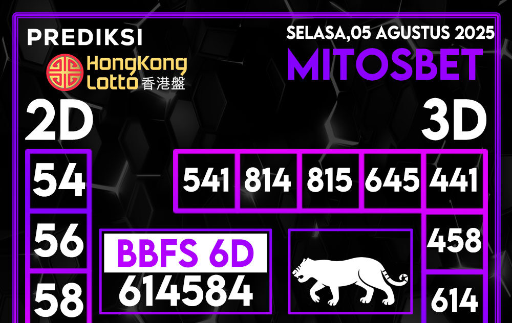 Prediksi HK Hari Ini 05 Agustus 2025