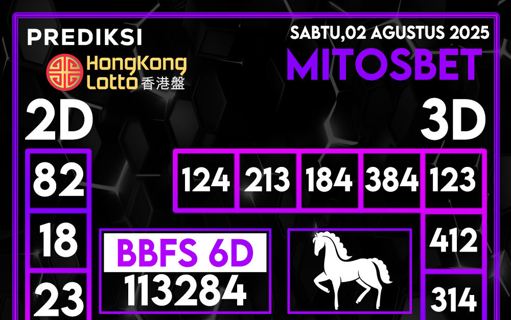 Prediksi HK Hari Ini 02 Agustus 2025